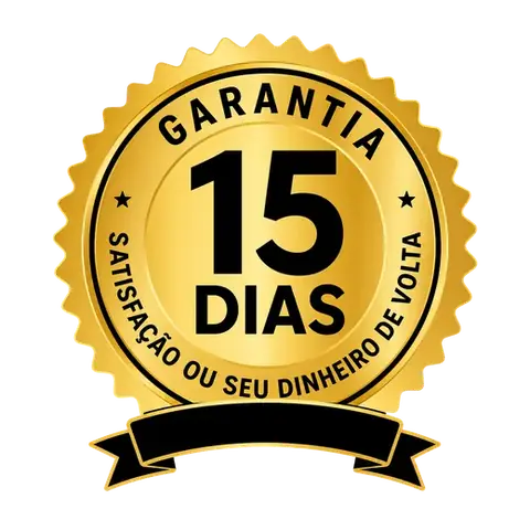 Selo de garantia: satisfação ou seu dinheiro de volta